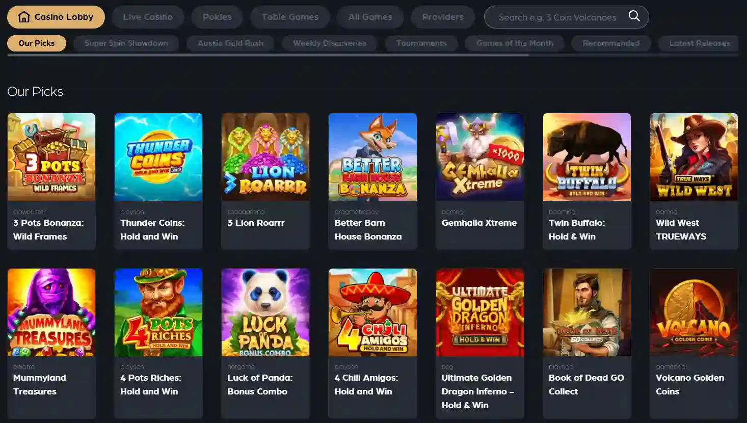 Clubhouse Casino Pokies and Games Australia: Providers and GEO Restrictions